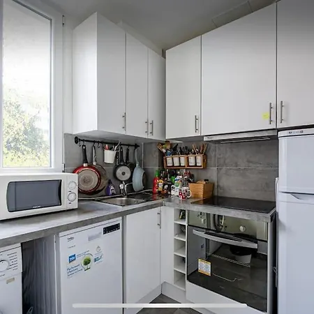 Modern 1 Bedroom 15 Porte De Versailles Apartamento *
